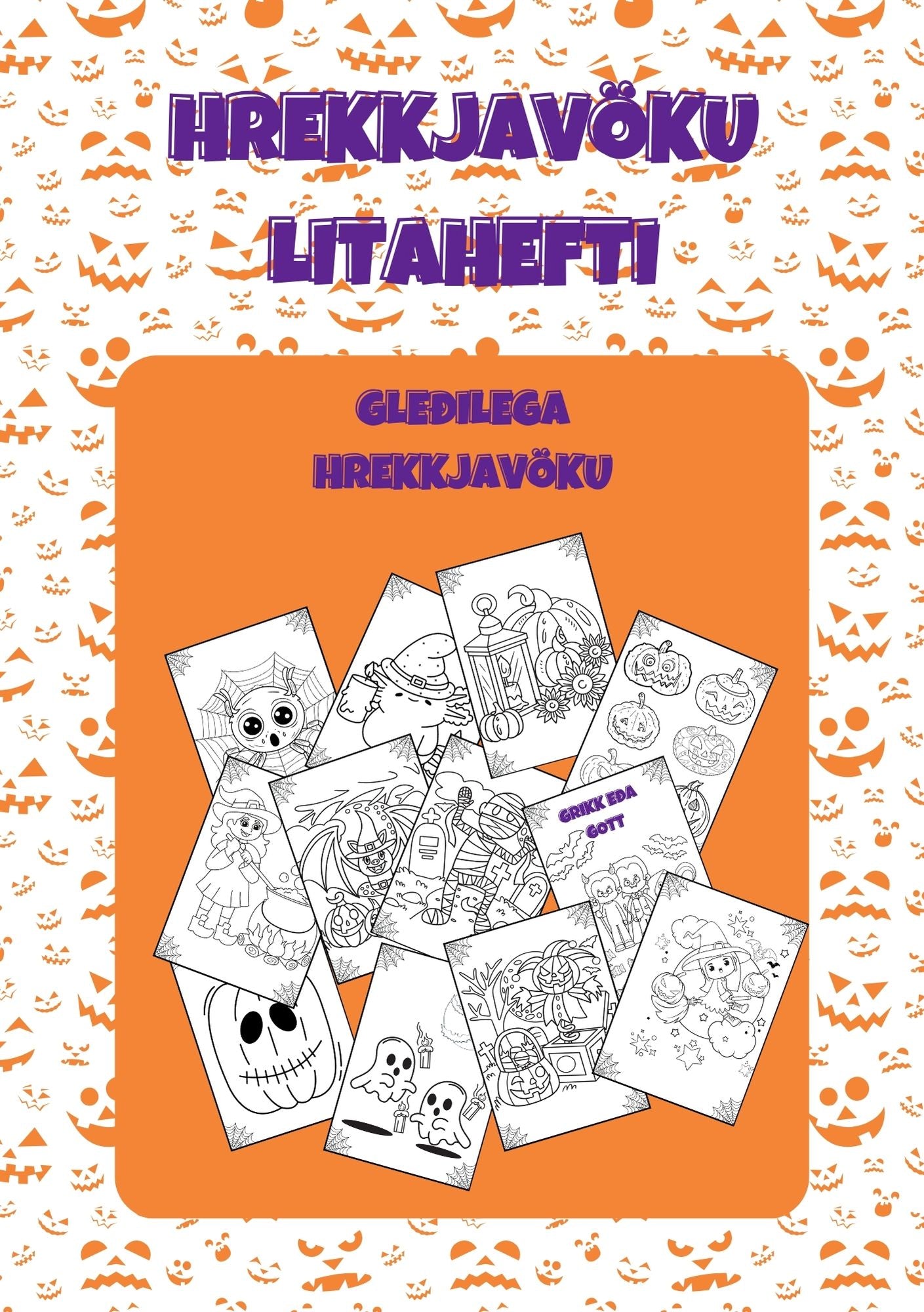 Hrekkjavöku litahefti (2024)