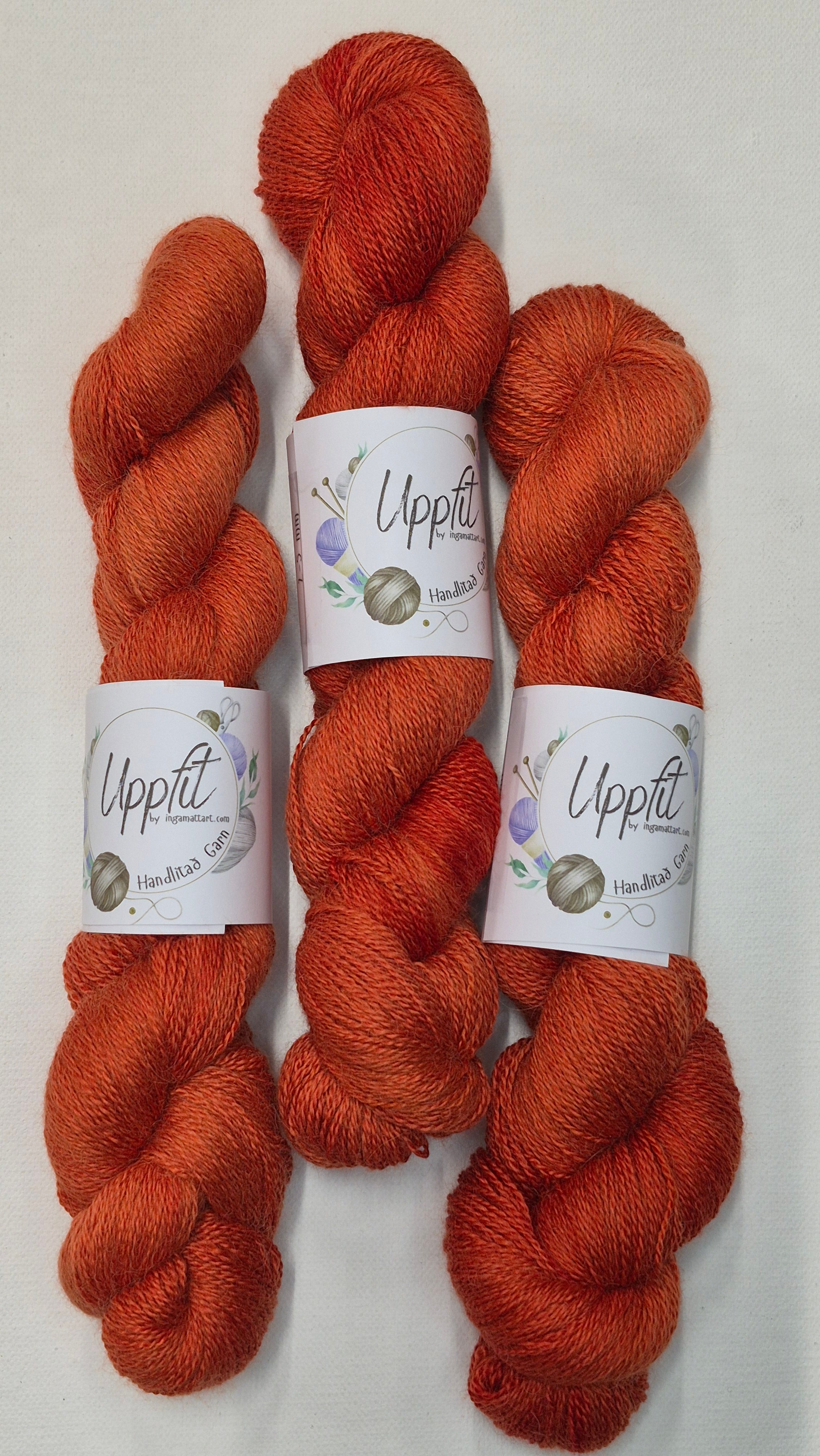Ginger spice - Alpaca/Silk