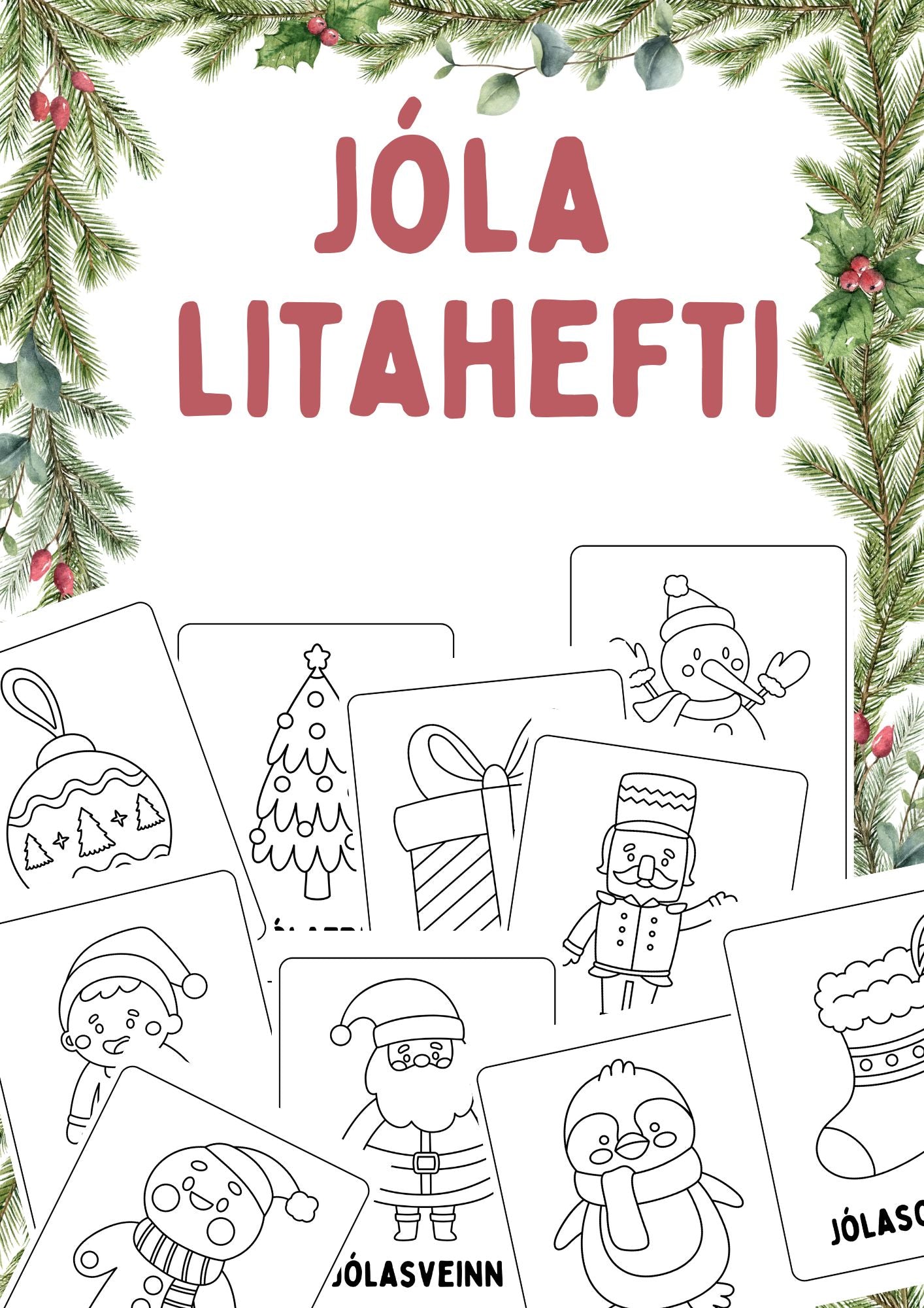 Jóla litahefti (2025)