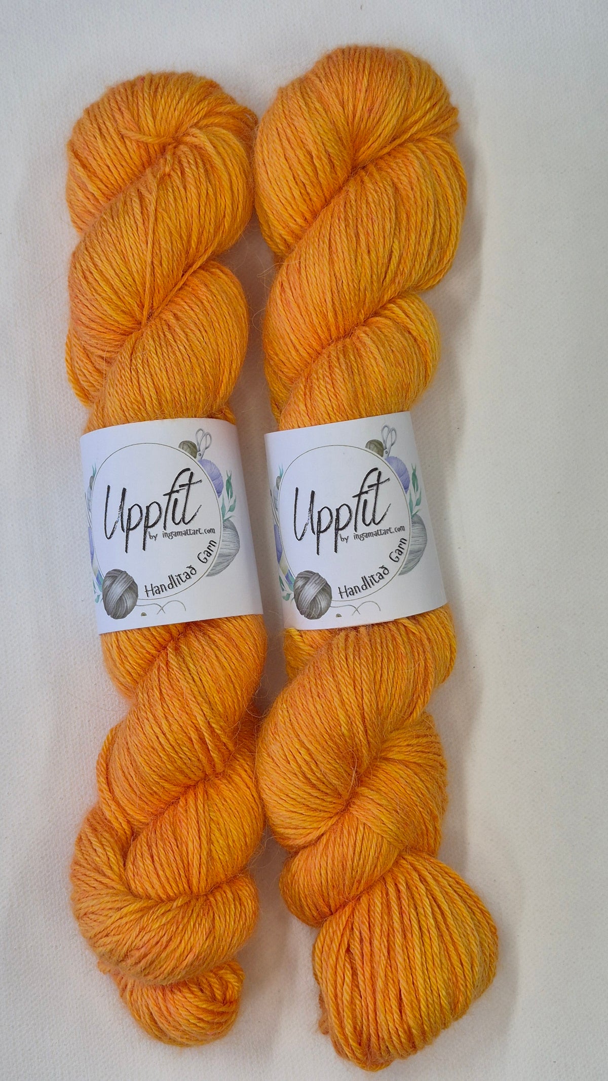 Appelsín- Alpaca Silk Sport