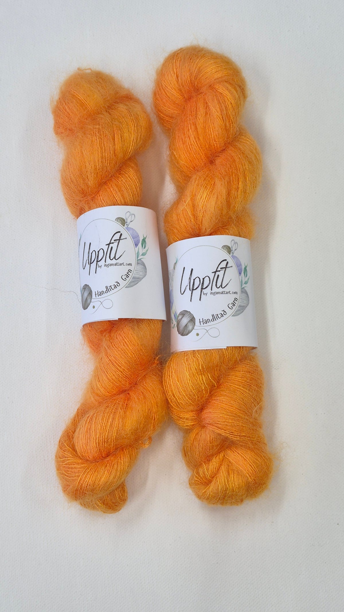 Appelsín - Mohair/Silk