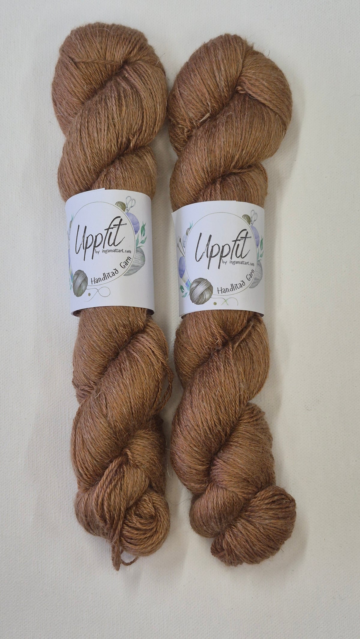Brennd karamella - Egyptian 4ply